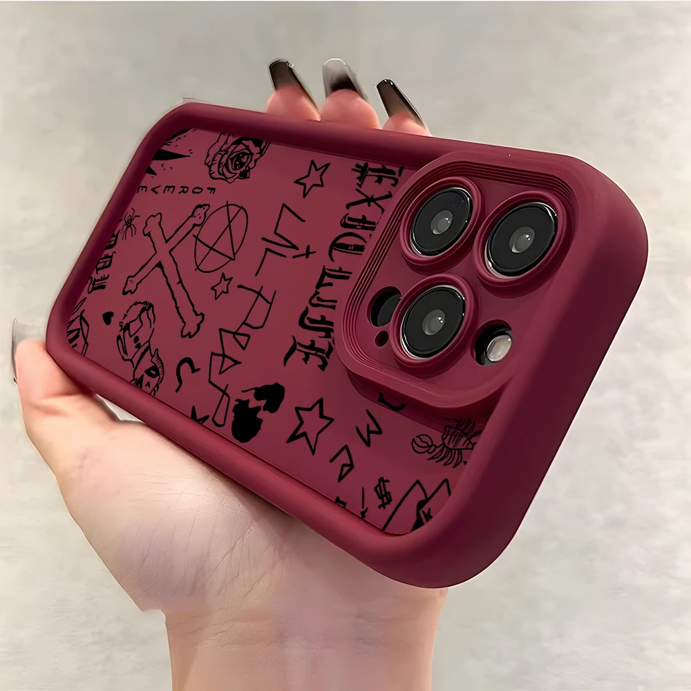 Фото Чехол для телефона Lil Peep Hellboy для Google Pixel 9 8 8A 7 7A Pro XL 5G, мягкий противоударный чехол из ТПУ, принципиально №4