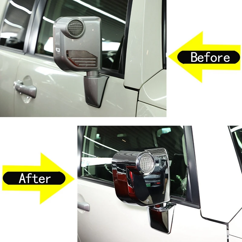 Хромированная внешняя искусственная отделка серебряные автомобильные