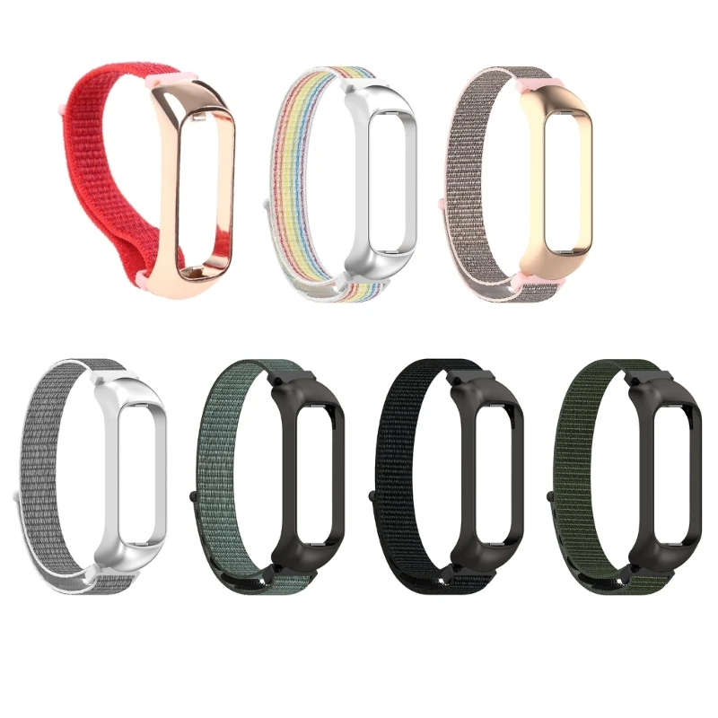 

587D Smartwatch Band Wristband for GalaxyFit2 SM R220 Nylon Strap Belt Watch Bracelet