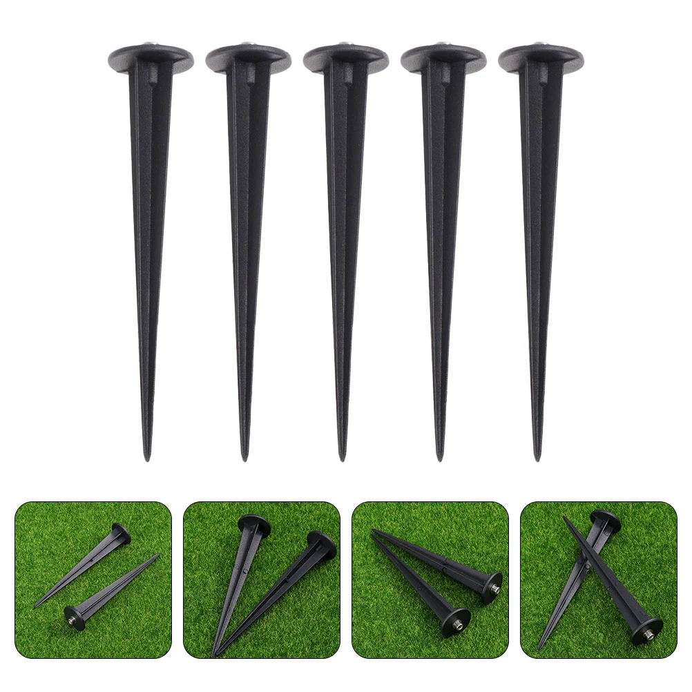 

Ground Spike Aluminum Stakes Lights Replacement Spikes Plug Outdoor Solar Garden Accessories Spotlight Staples Reinforced Light