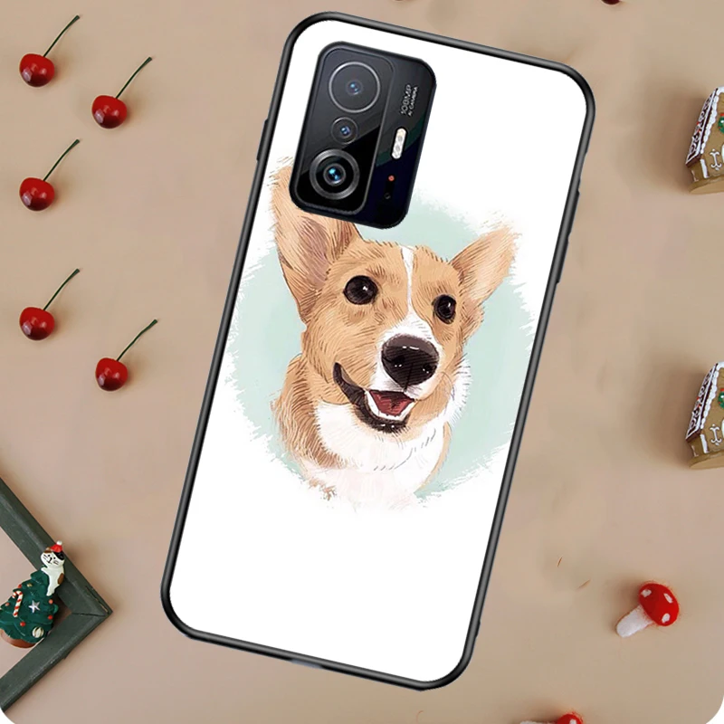Чехол Corgi Dog для POCO F3 X3 NFC F1 F2 M3 M4 Pro