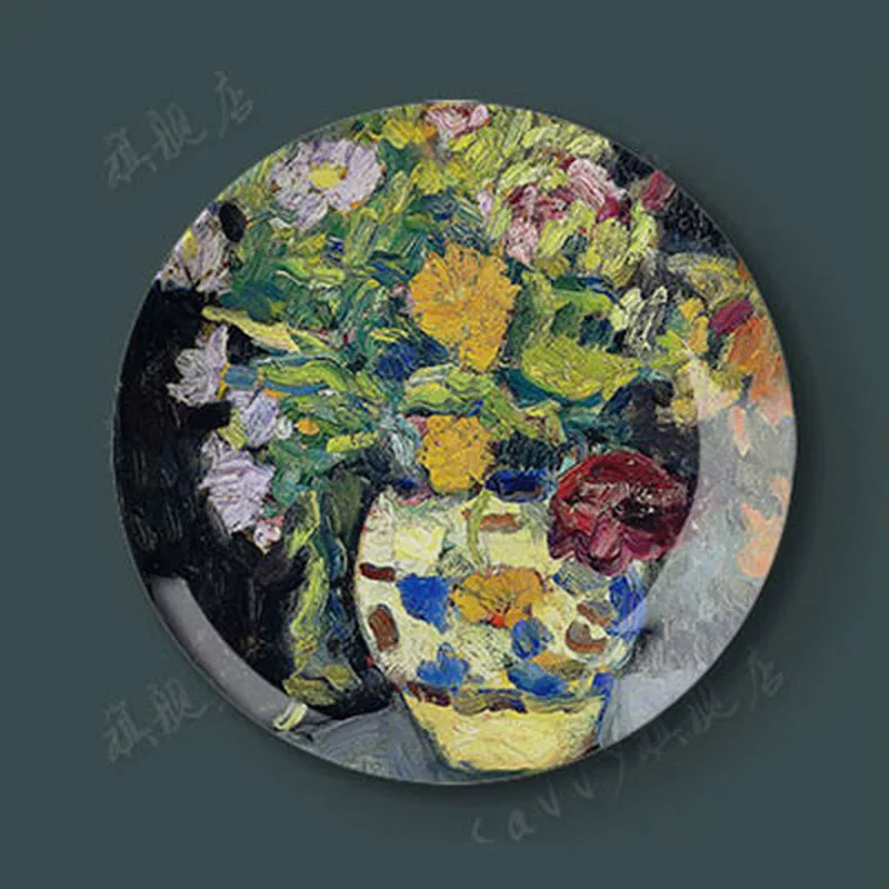 Картина маслом LOUIS VALTAT декоративные керамические тарелки для гостиной столовой