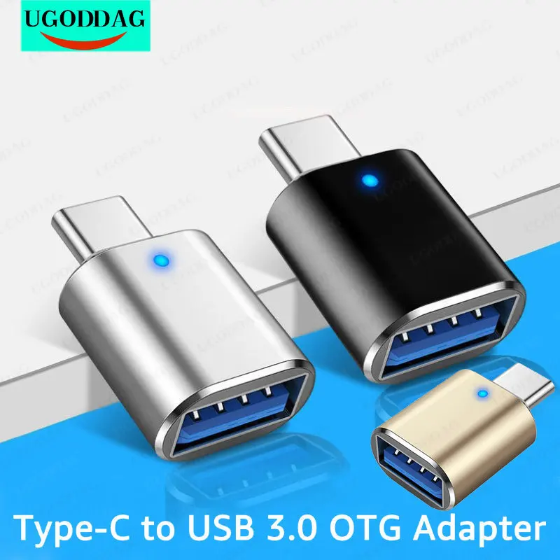 OTG Adapter Type-C USB C to USB3.0 OTG Adapter Connector Type C OTG Conventer for Macbook Pro Xiaomi Huawei Flash Drive Reader