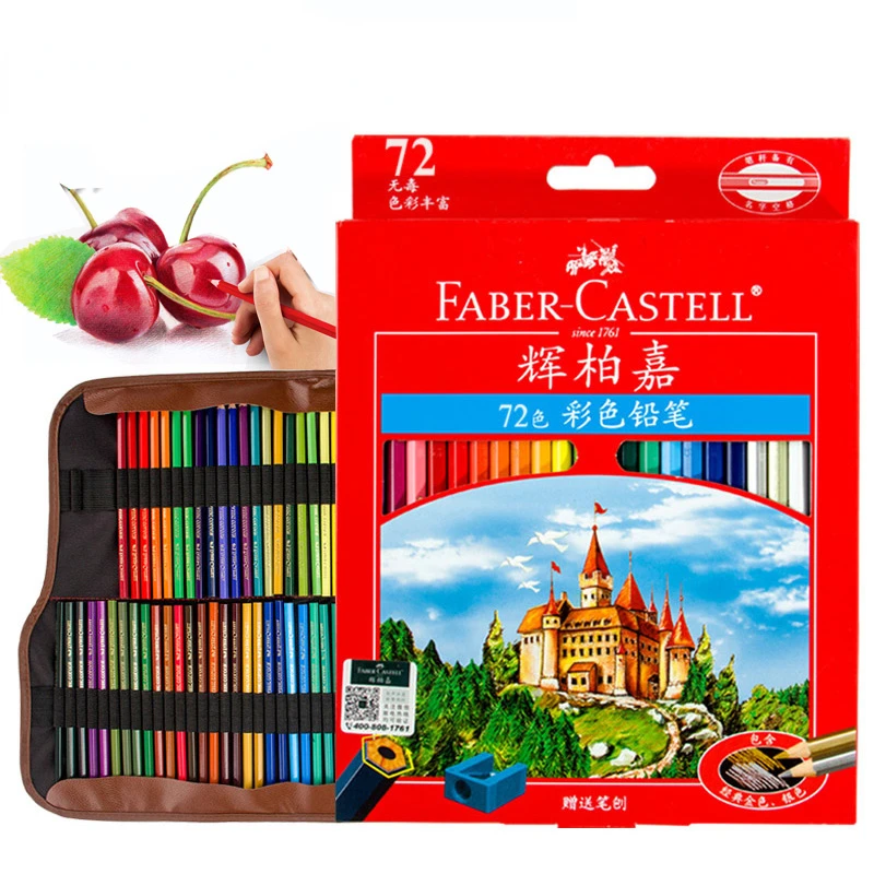 

Масляные цветные карандаши, профессиональный лазурит высшего качества, 36, 48, 72 цветов, эскизный карандаш, набор для рисования и окрашивания