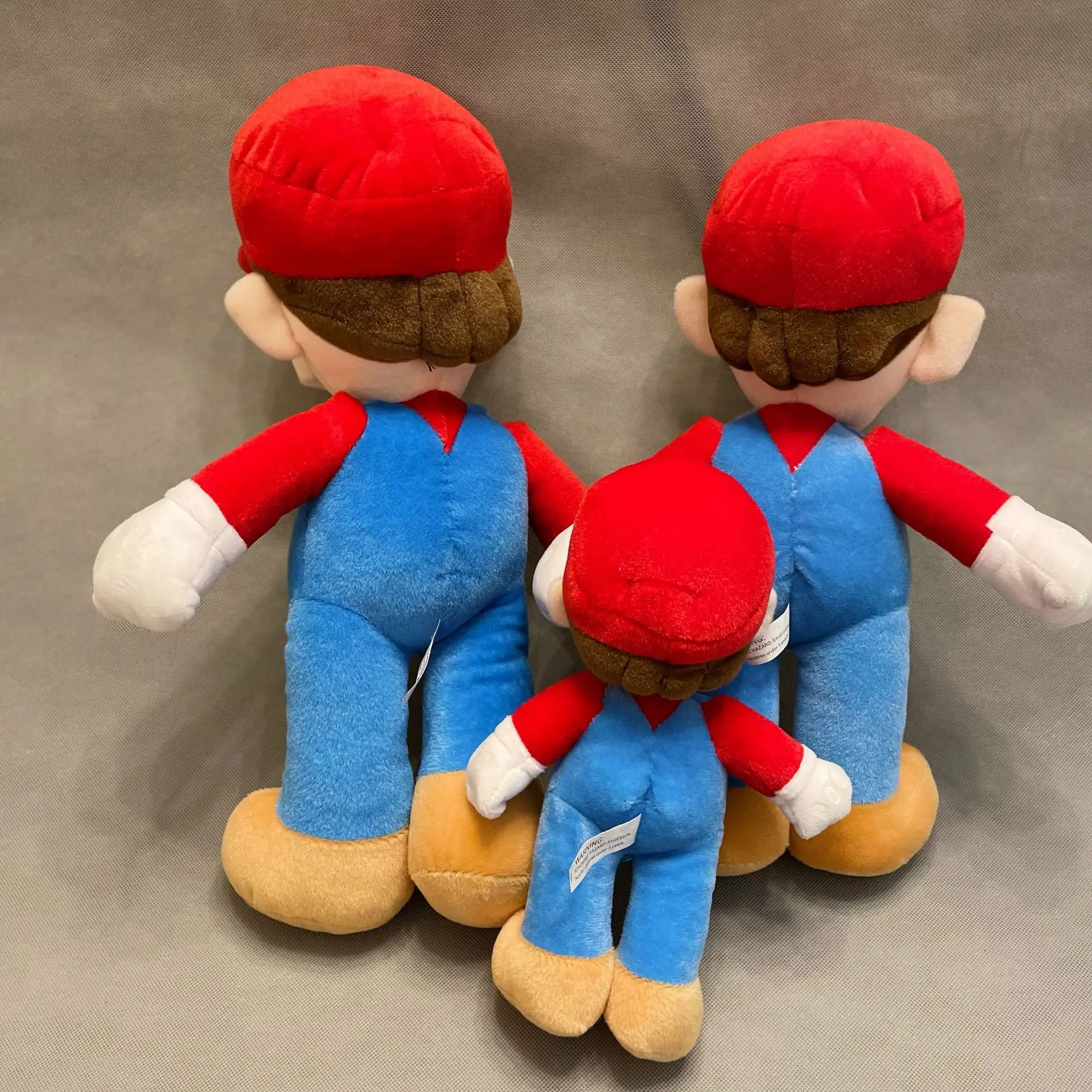 Фото Новинка 2023, аниме Super Mario Mary M & L, искусственная подставка, маленькая и Большая фигурка, подарок на день рождения №2