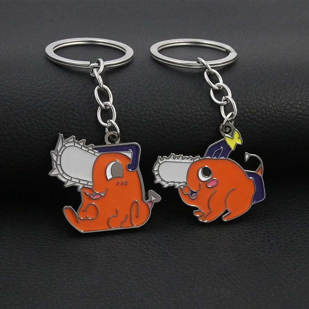 

Anime Chainsaw Man Pochita Keychain Denji Figure Metal Pendant Key Chain for Women Men Cartoon Keyring Jewelry Christmas Gifts