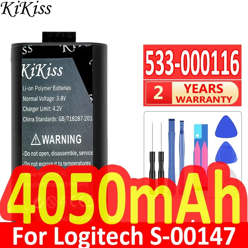 Аккумулятор KiKiss для Logitech UE Boom 2/G7/G533/UE3500/M-RO052/S-00147/H800/915- 000257 /клавиатура гостиной с