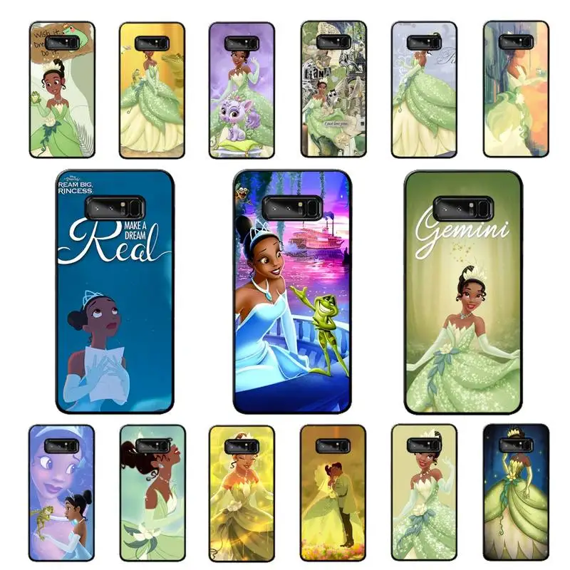 

Disney Tiana Princess Phone Case for Samsung Note 5 7 8 9 10 20 pro plus lite ultra A21 12 02