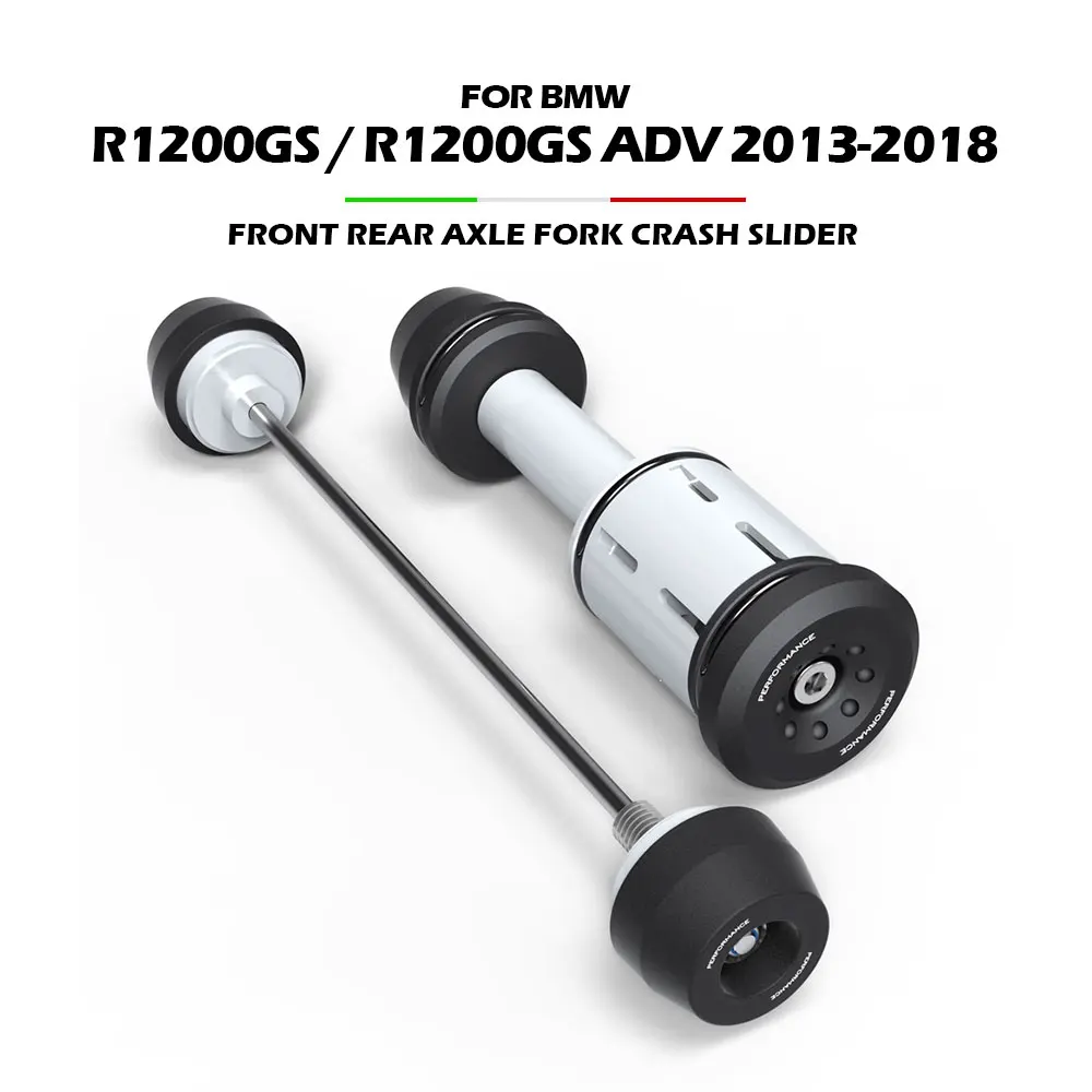 

Motorcycle Rear Front Axle Fork Crash Slider For BMW R1200GS R1250GS ADV 2013~2023 Wheel Crash Slider Protector Accessories