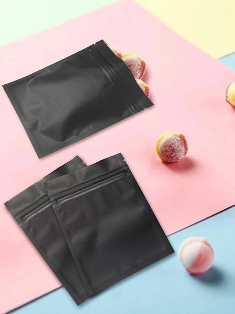 100 шт. пакеты из алюминиевой фольги на молнии