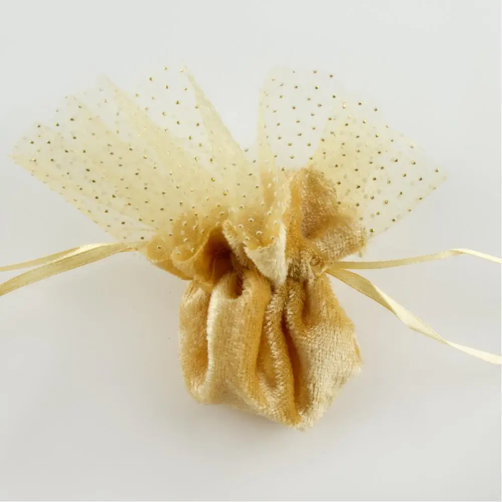 

24 pcs tulle henna sugar pouch