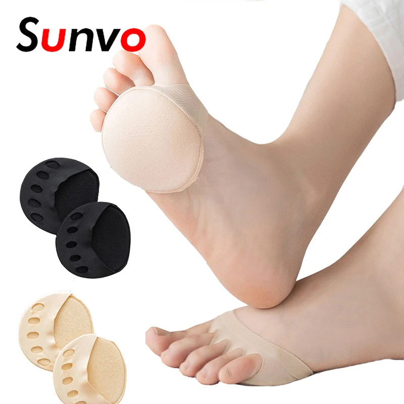 

Anti Sweat Heel Pads Foot Cushion Shoe Inserts Forefoot Pad Insoles for Feet High Black Women Shoes Heels Fore Plantar Fasciatis