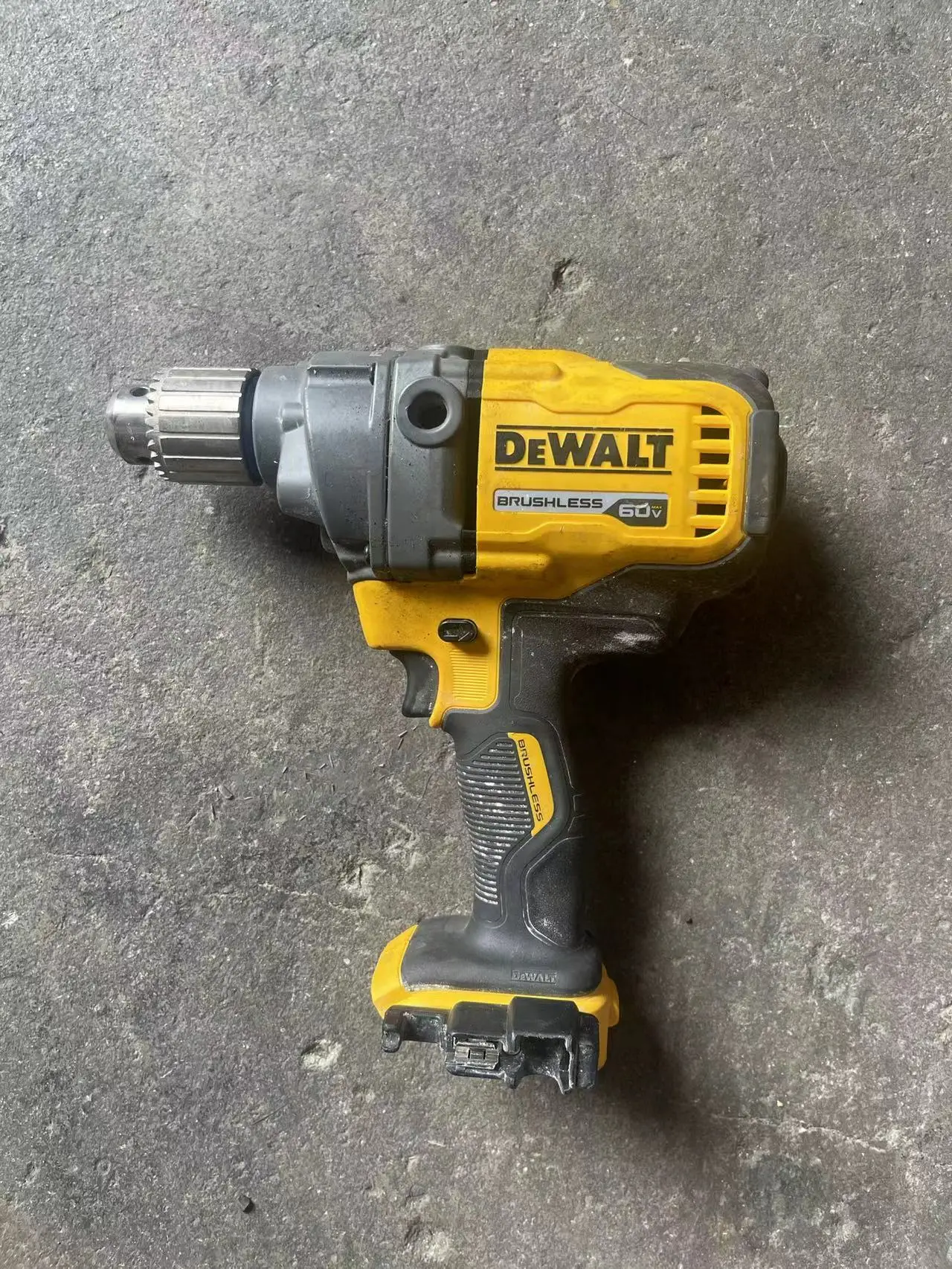 

DEWALT DCD130 60V Cordless Brushless 1/2" Mixer/Drill (Tool Only).USED. SECOND HAND