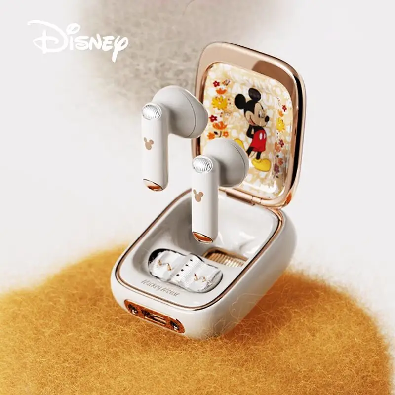 

New Disney Q7 Cute Cartoon Bluetooth Earphone Hifi Sound Wireless In-ear Sports Waterproof Headset Noise Reduction Long Standby