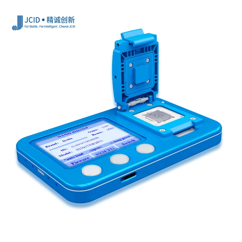 

JCID P7S BGA70 Repair Instrument Nand Programmer for Phone 5SE-7P Pad 5-7 Pad Pro Syscfg Read Write Error Test Fixture