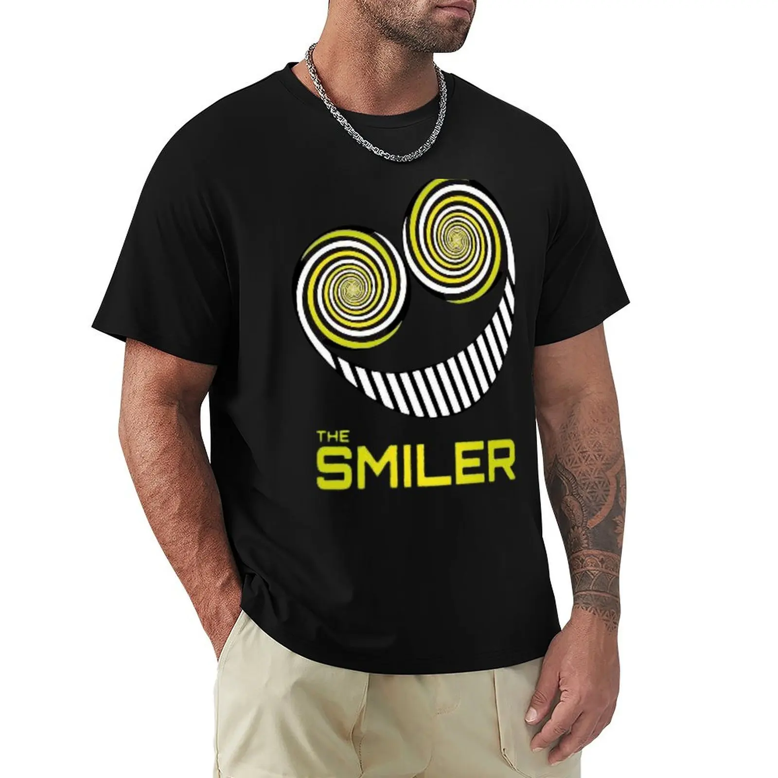 Фото Футболка Smiler Alton Towers Uniform Outfit Merch UkActive, базовая модель с коротким рукавом, больших размеров. №1