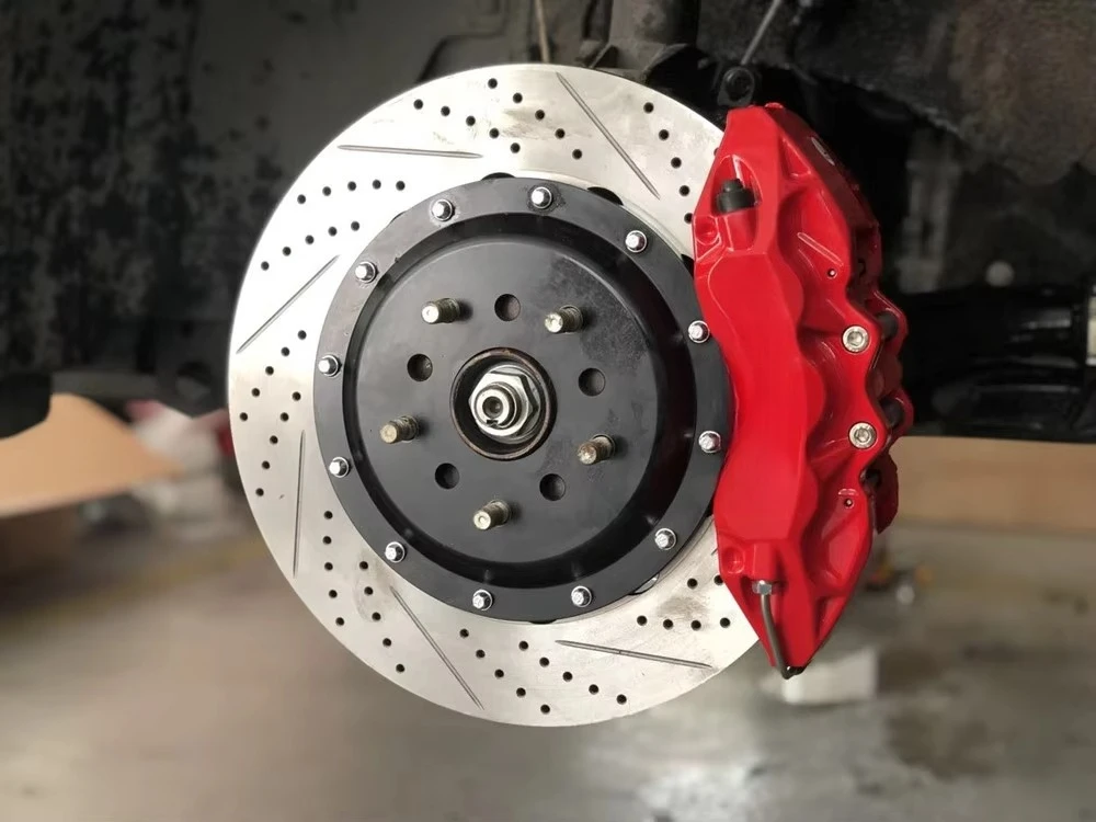 Фото Комплект передних и задних тормозов Big Brake Kit с 6-поршневыми суппортами и ротором 355x32 мм для Impreza 1998-2019 с 18-дюймовыми колесами №4