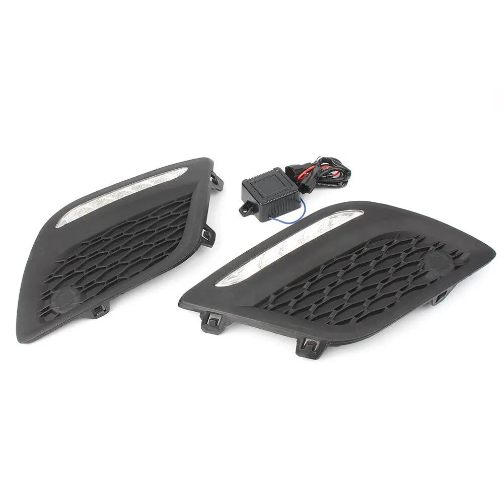 

for VOLVO XC60 2011 2012 2013 LED Daylight DRL Daytime driving Running Lights Daylight cover light 12v fog lamp