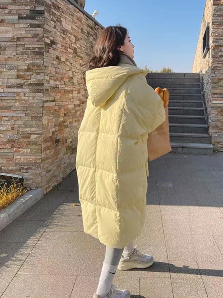 Winter Autumn Fashion Women's  Baggy Jackets Coat  Long Oversized  Ladies Coat Padded  Casual Jackets Outwear