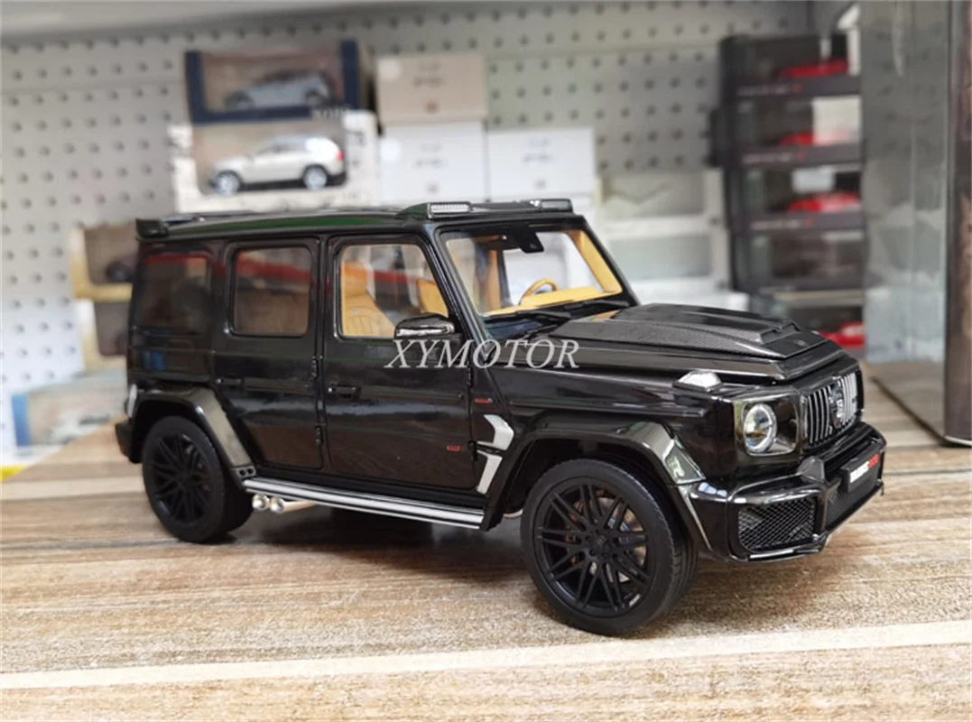 

Almost Real 1/18 For Benz Brabus G800 G-Class 2020 Diecast Model Car Black Toys Hobby Gifts Display Collection Ornaments