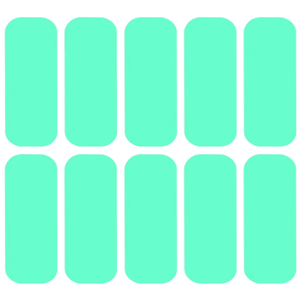 Светящиеся наклейки на переключатель серебристый декор светящаяся ночная