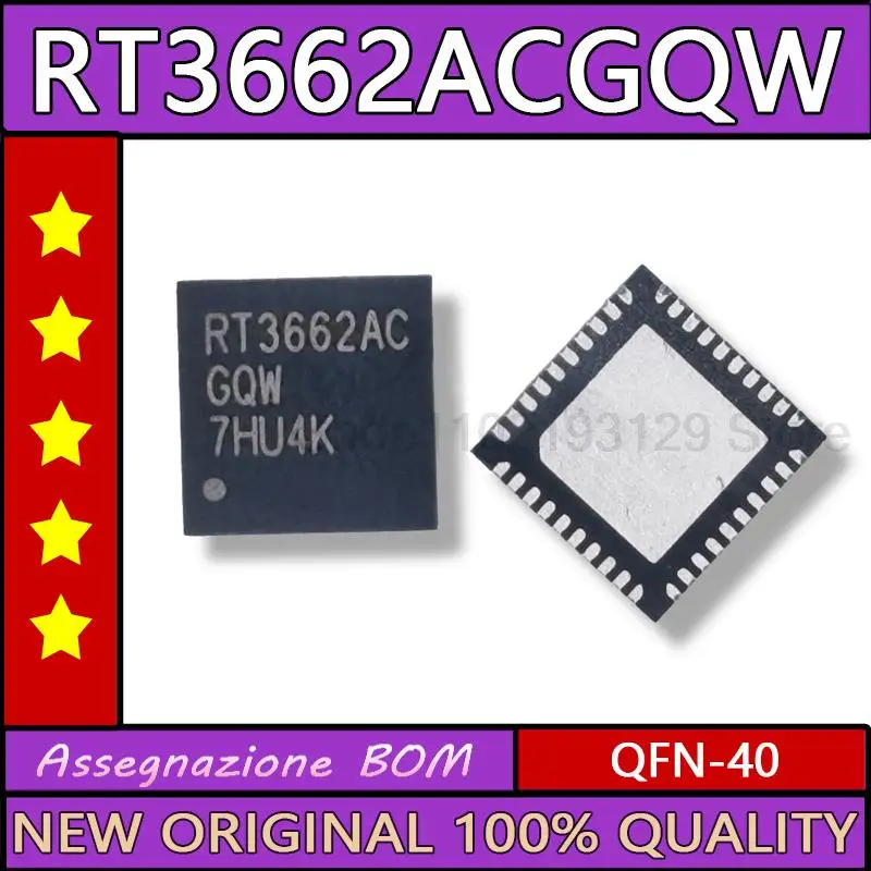 

2-10 шт. RT3662AC RT3662ACGQW QFN-40 New оригинальная микросхема