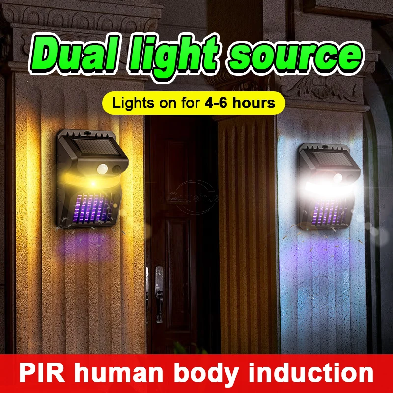 Новейшие садовые светильники на солнечной батарее уличные водонепроницаемые