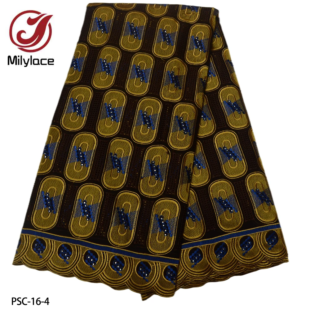 

French Velvet Lace Fabric with Embroidered Rhinestones African Dress Women Lace Dress Fabric Fabric Dress PSC-16