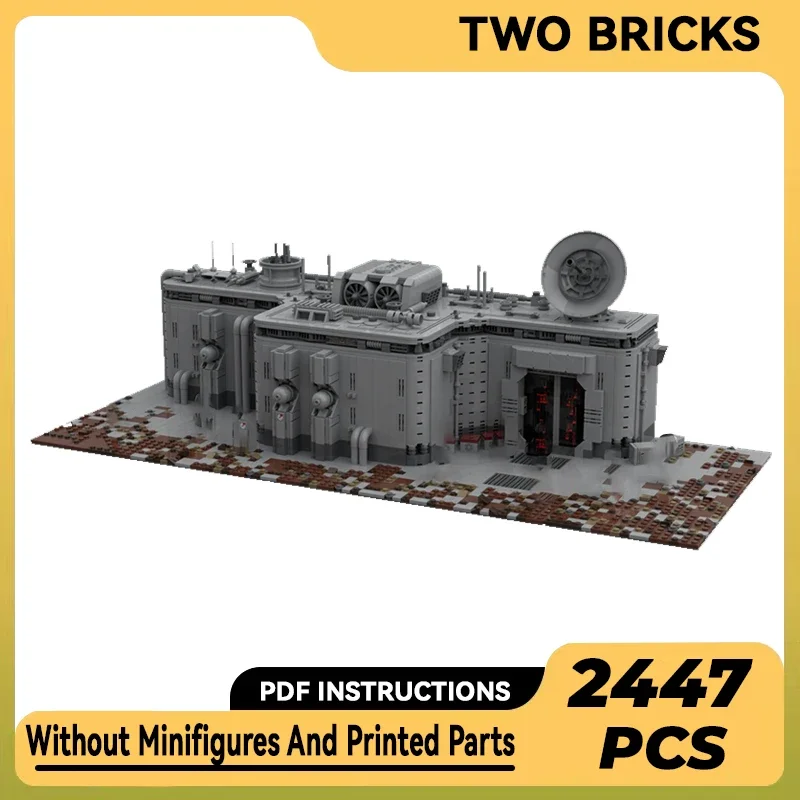 Популярная модель Звёздного фильма Moc строительные блоки имперский бункер