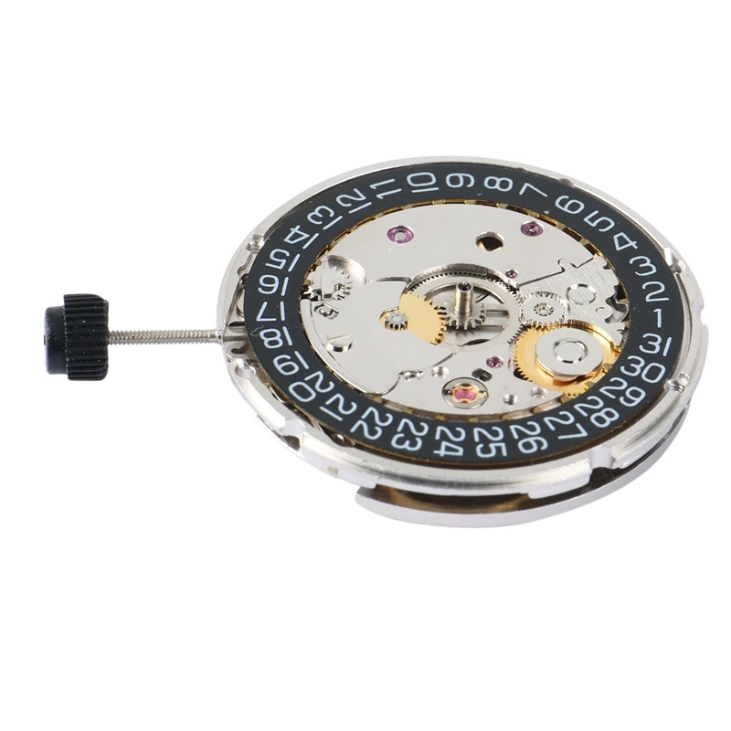 High Accuracy PT5000 Automatic Movement (Black) Hi-Beat 25 Jewel Date At 3