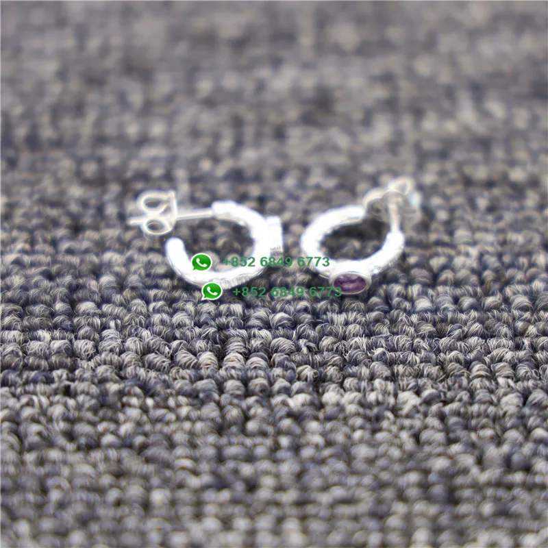 Женские серьги из серебра 2022 пробы с натуральным камнем |