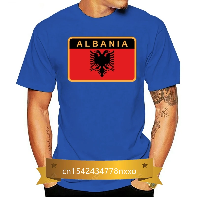 

Men Tshirt Albanian Army Badge Unisex T Shirt Women T-Shirt Tees Top