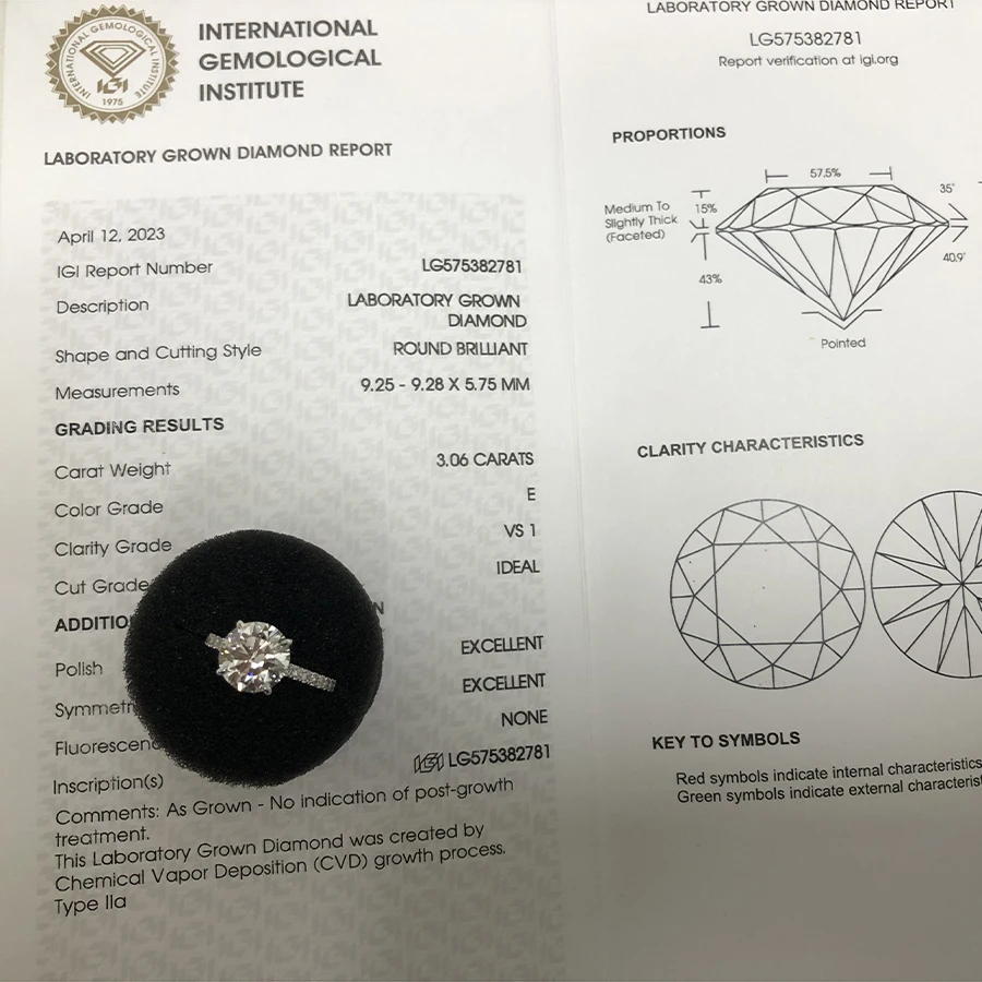 Рисунок 2 - Кольцо обручальное круглое с бриллиантом