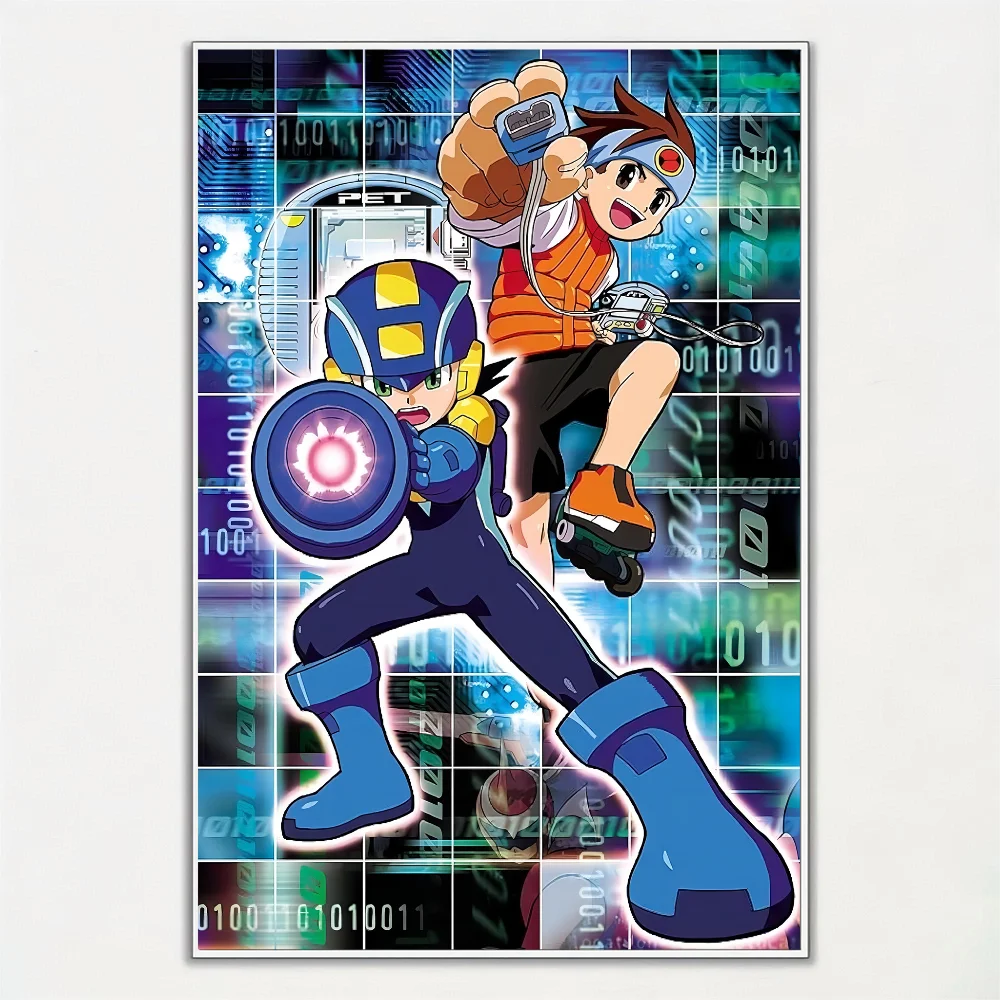 Рокман Мегаман игровой постер настенное искусство домашний декор комнаты