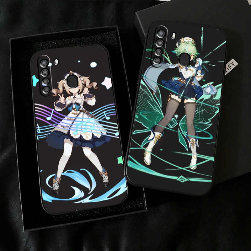 

Genshin Impact Project Game Phone Case For Samsung Galaxy S8 S8 PLus S9 S9 Plus S10 S10E S10 Lite 5G Plus Soft Back