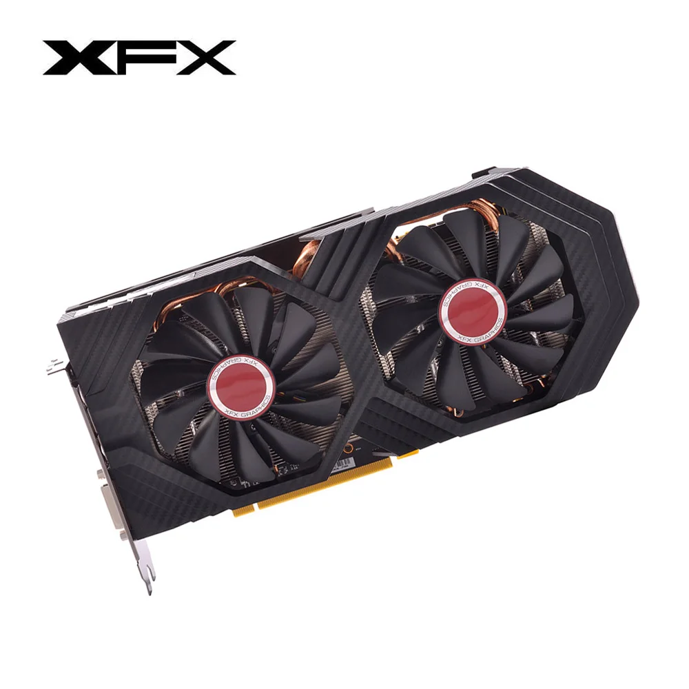 Оригинальная графическая карта XFX RX 580 8 Гб AMD GPU Radeon RX580 2304SP видеоэкран карты