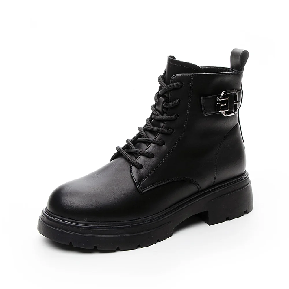 

Women's Shoes Sale Long Boots Woman Winter 2023 Round Toe Elegant Ankle High Ladies Offer Female Womens Platform Luxury Padded