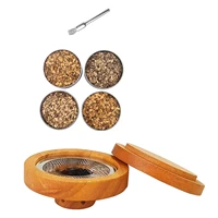 cocktail smoker old fashion smoked cocktail kit with wood chips smoke infuser for cocktails wine whiskey cheese meat coffee salt