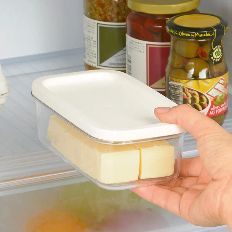 

2 in 1 Butter Slicer Saver Keeper Case Butter Container Storage with Lid XH8Z