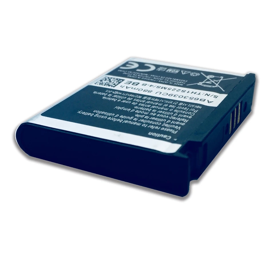 AB653039CU 880 мАч заменяемый аккумулятор для Samsung S7330 F609 E958 U900 U800E мобильный телефон |