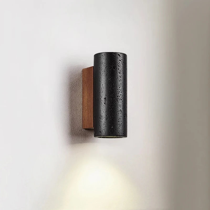 Новый настенный светильник Wabi Sabi с черными отверстиями современный