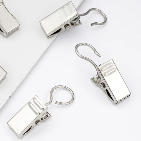 Зажимы для штор металлические 50 шт