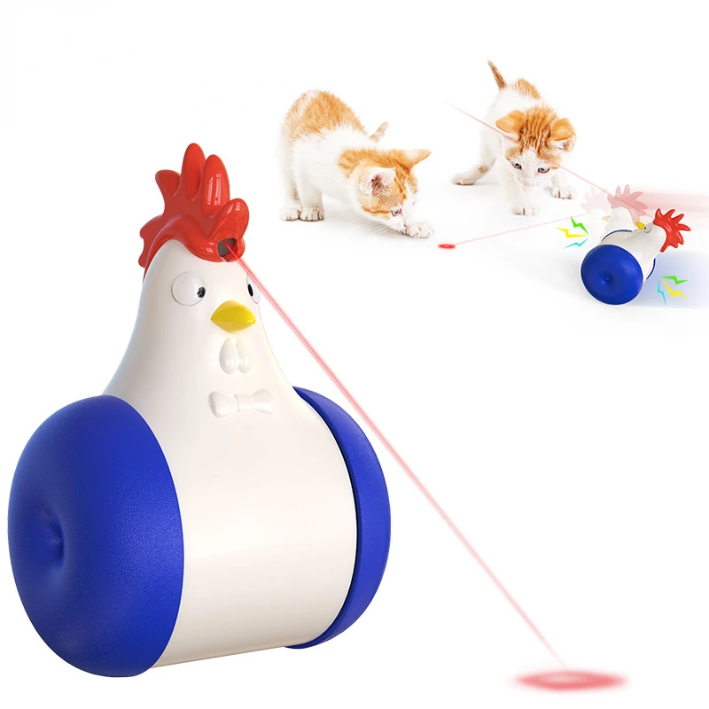 

Electric Cat Toy Interactive Laser Infrarod Kitten Toys Sound Device Light Cats Play For Pet Supplies Accessories