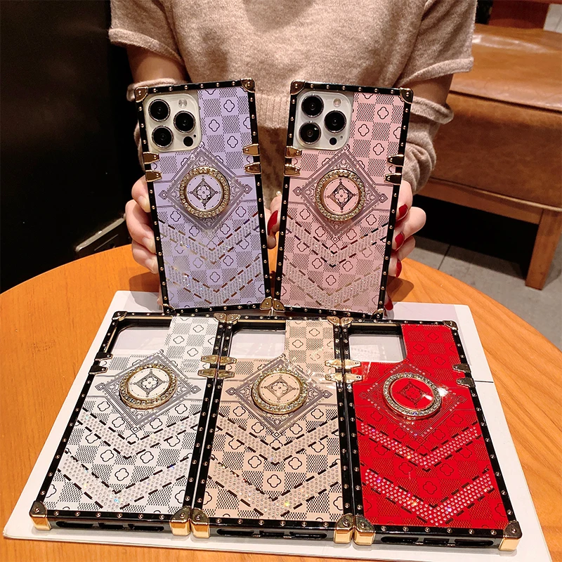 

Luxury Designer Square Check Cover For Samsung S 9 10 Plus Note 20 Pro 21 FE 22 30 Ultra Case A71 A51 A52 A72 A53 A33 A23 A22 5G