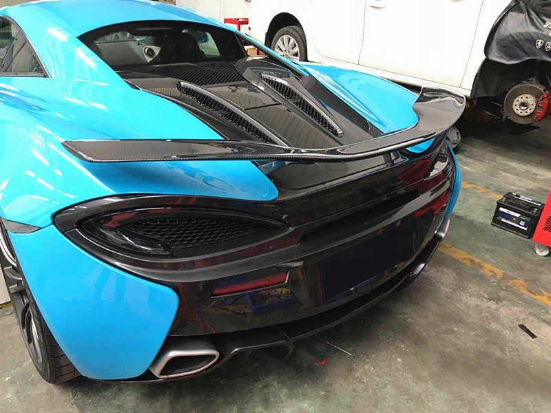 

570S High quality Carbon Fiber Car Wing Trunk Spoiler for McLaren 570GT 540C Coupe 2-Door 2015-2017