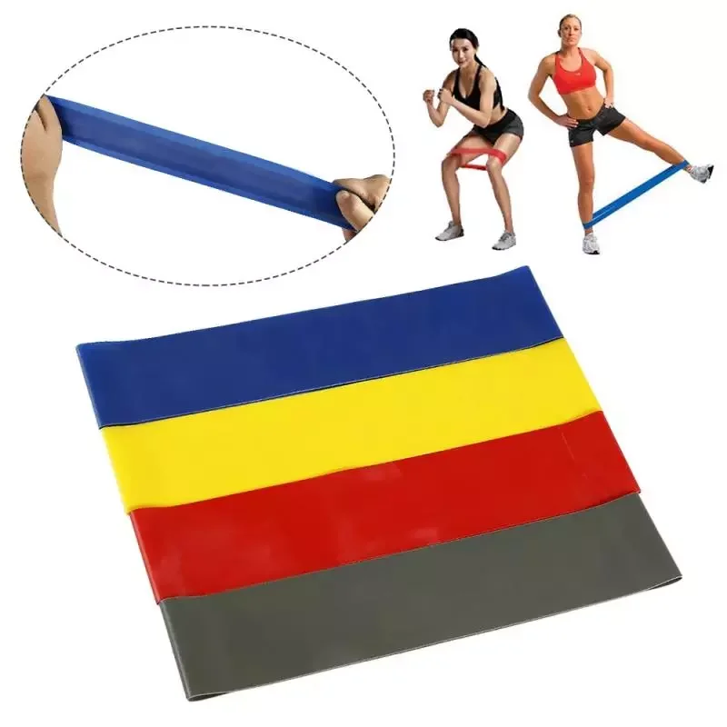 

Colors Training Fitness Gum Exercise Gym Strength Resistance Bands Pilates Sport Rubber Mini Bands Workout Equipment