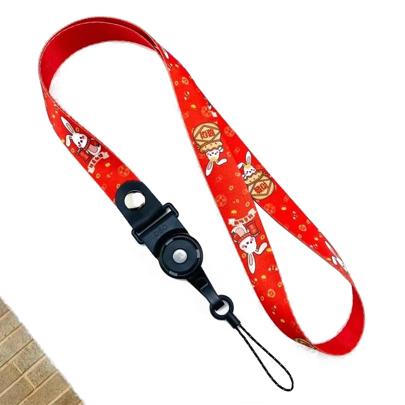 

Keychain Strap rope Mobile phone charm neck strap lanyard ID card key rope DIY lanyard new model big red sexy lanyard
