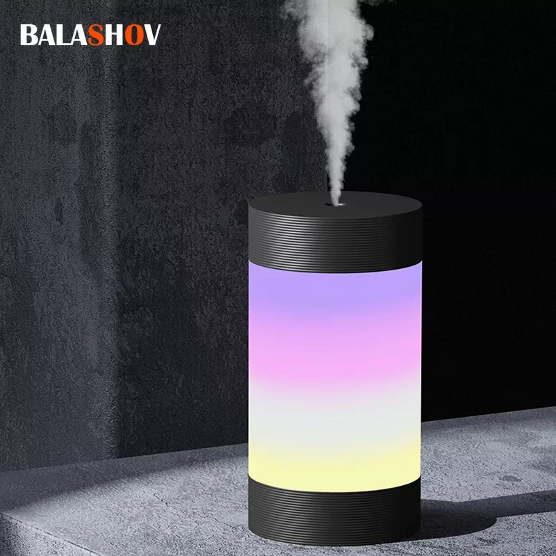 Portable 300ml USB Air Humidifier Mini Essential Aroma Oil Diffuser with LED Night Light for Home Car Purifier Cool Mist Sprayer