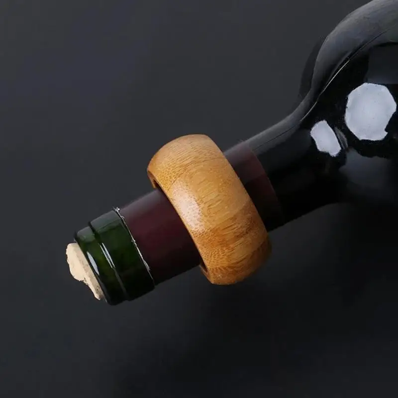 4 шт. ошейники для бутылок вина кольцо капель защита от перелива ловушка