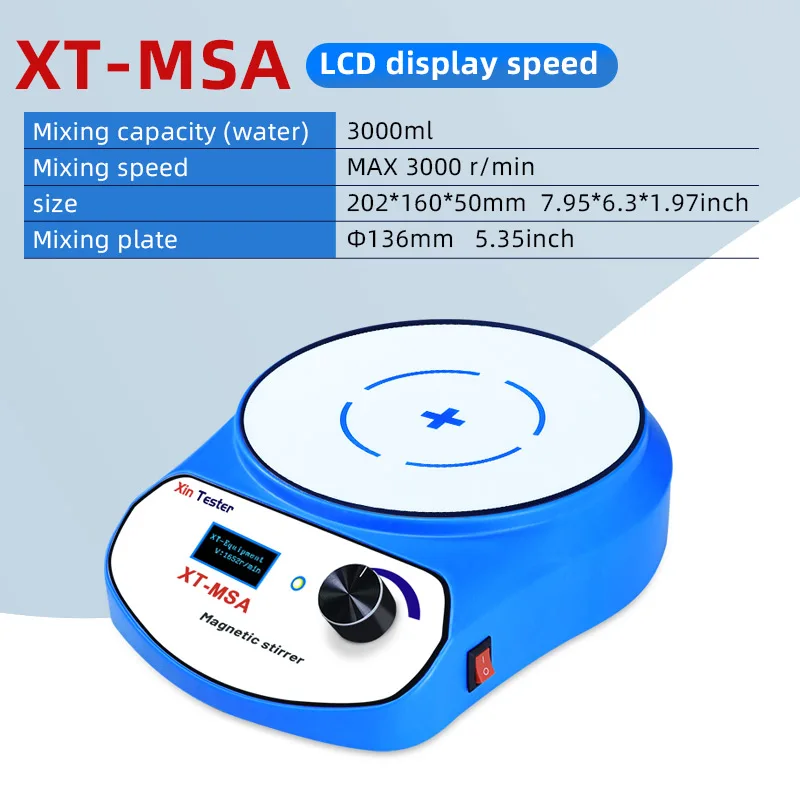 

Магнитная мешалка Xin Tester XT-MS 3000 мл